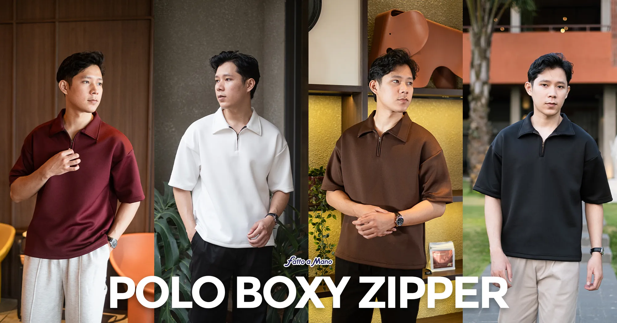 Polo Boxy Zipper