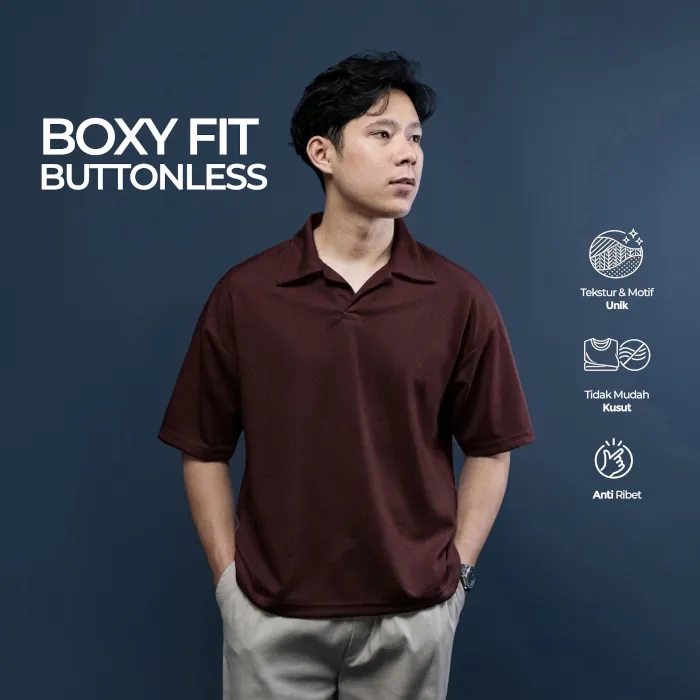 Polo Boxy Buttonless
