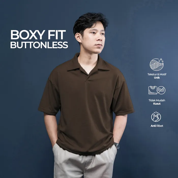 Polo Boxy Buttonless
