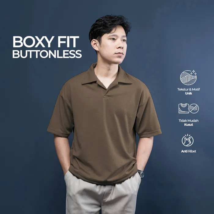 Polo Boxy Buttonless