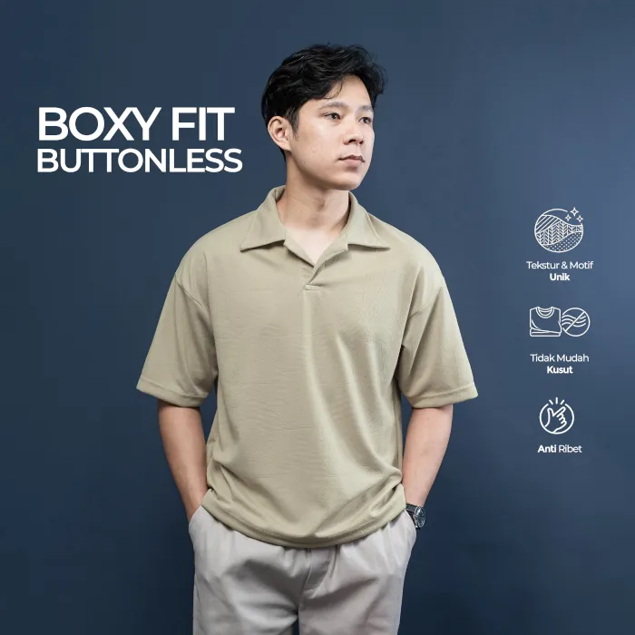 Polo Boxy Buttonless