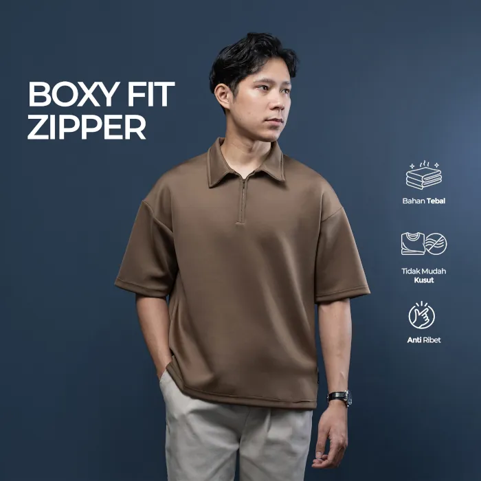 Polo Boxy Zipper