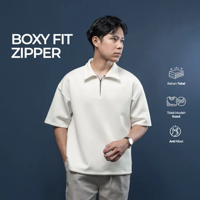 Polo Boxy Zipper