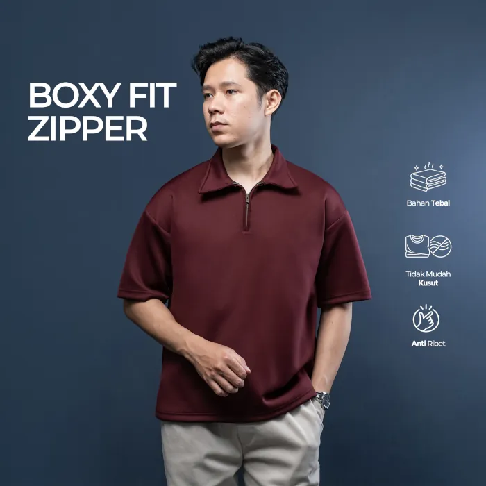 Polo Boxy Zipper