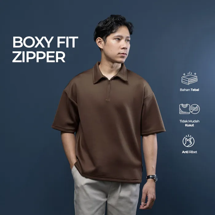 Polo Boxy Zipper